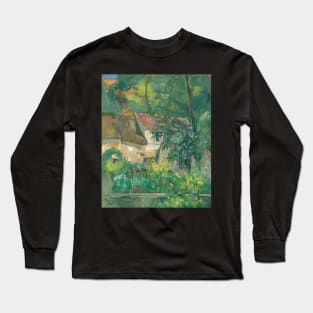 french house painting Long Sleeve T-Shirt